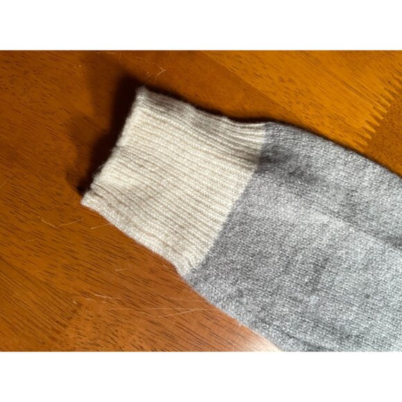 Madewell Womens Merino Wool Colorblock Cardigan Sweater S  Acadamia Corpcore - Picture 9 of 9